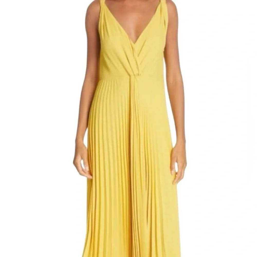 Vince pleated midi dress - Picture 2 of 8